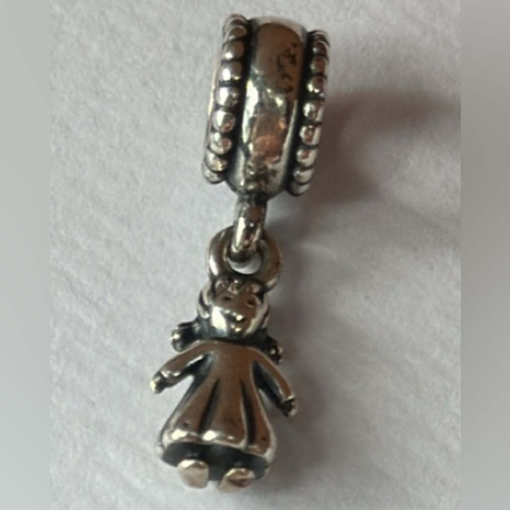 Pandora cute little doll charm